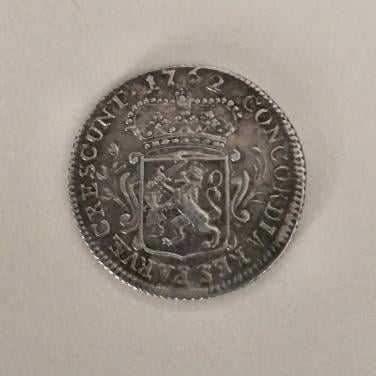 Zeeland 1/8 Zilveren Dukaat 1762