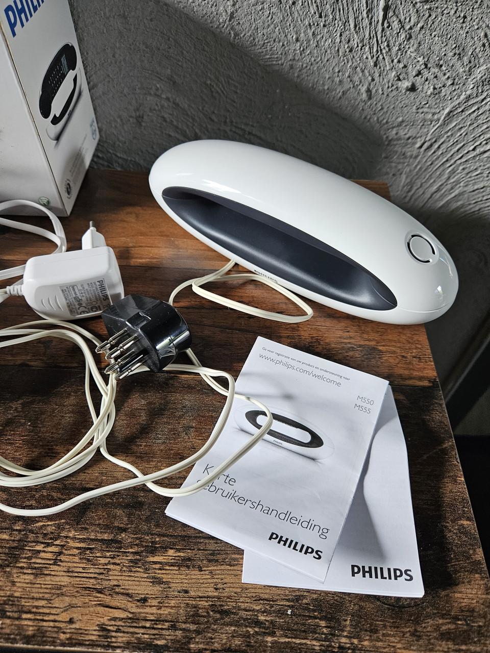 Zgan Philips Mira Duo draadloze telefoon M550/M555