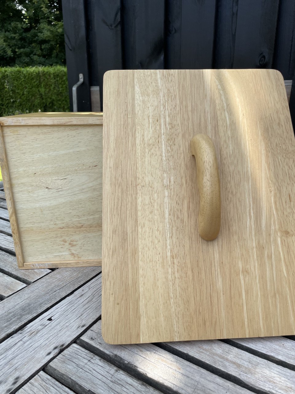 Houten brooddoos