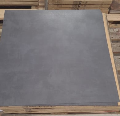 3030-184 ca 10,24 m² zwarte betonlook tegels 80x80 cm, per m²