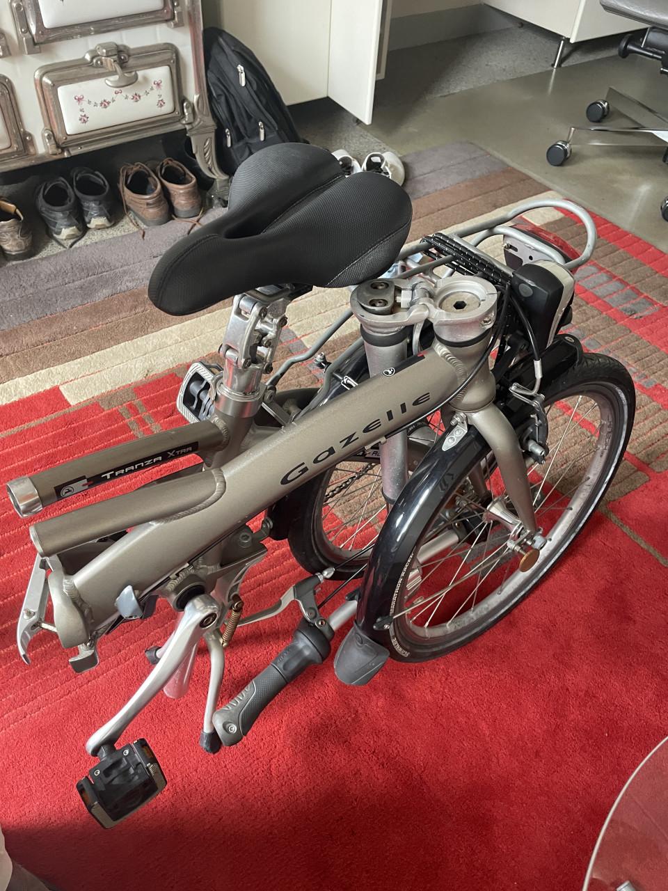 Vouwfiets Gazelle TranZa Xtra 2x