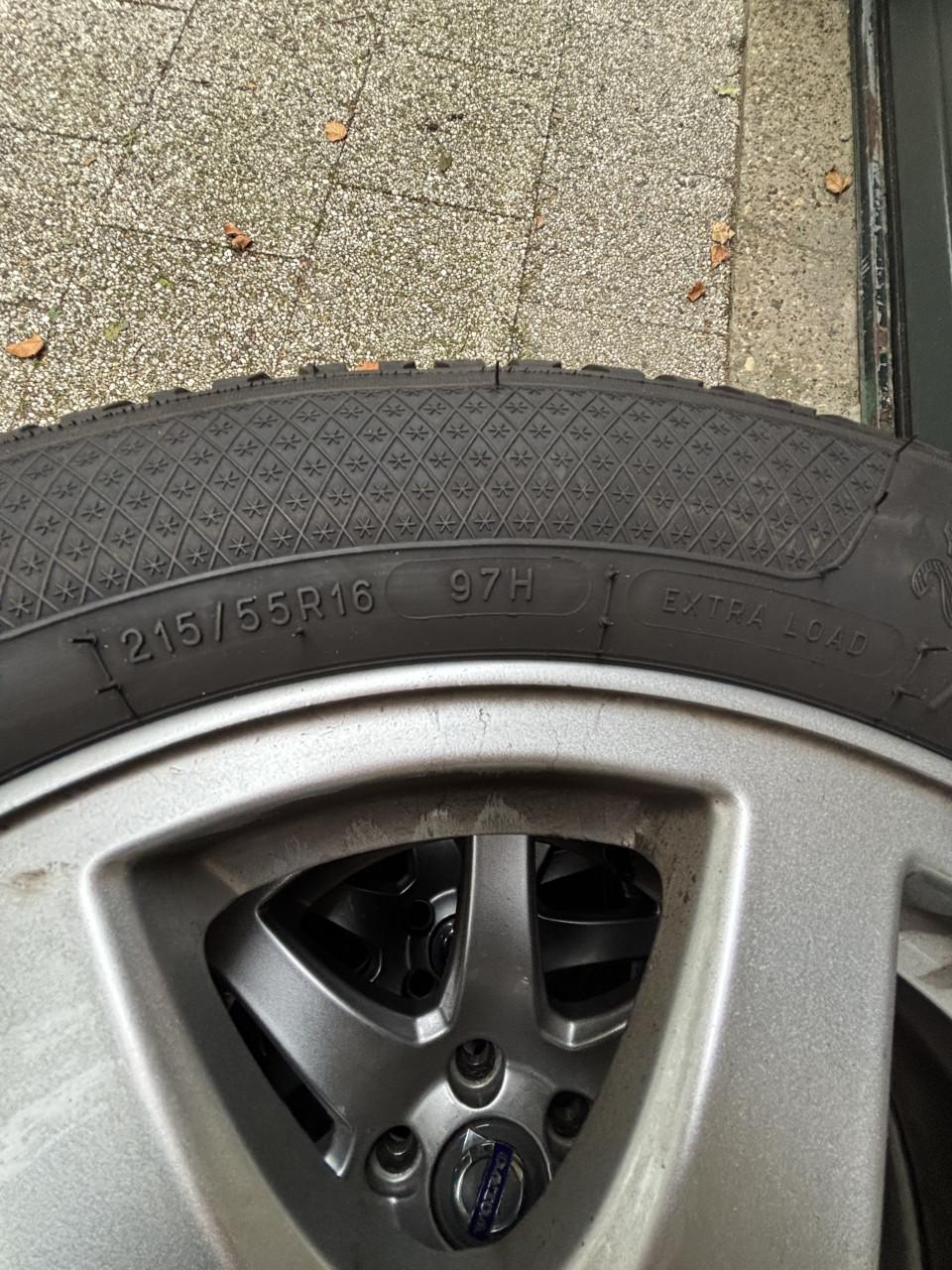 Winterbanden op velg