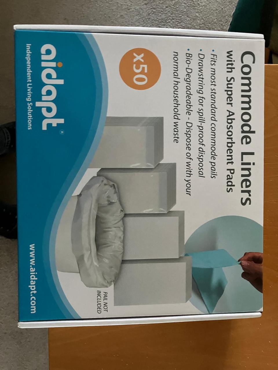 Spiksplinternieuwe postoel.