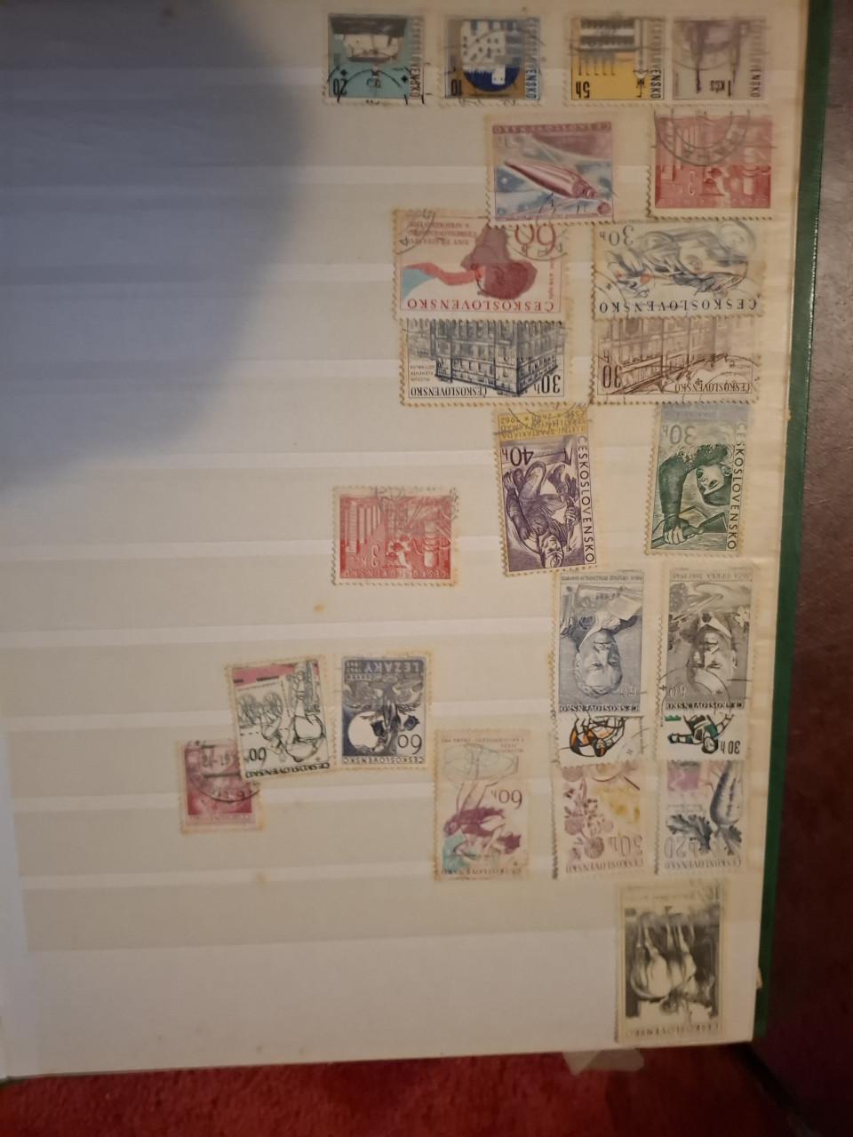 Postzegel verzameling 5 albums