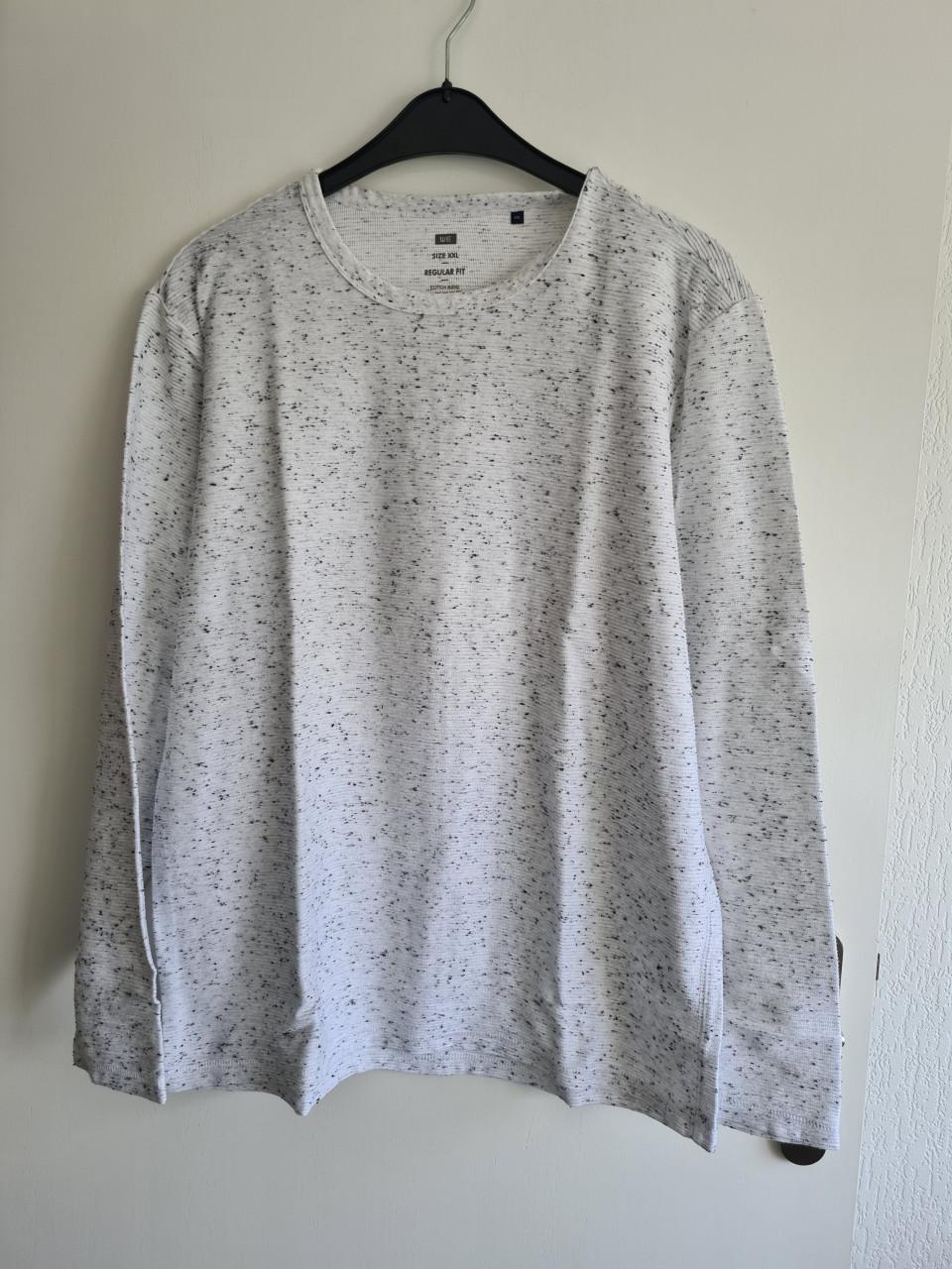 Nieuwe witte katoenen zomer trui van WE in maat XXL.