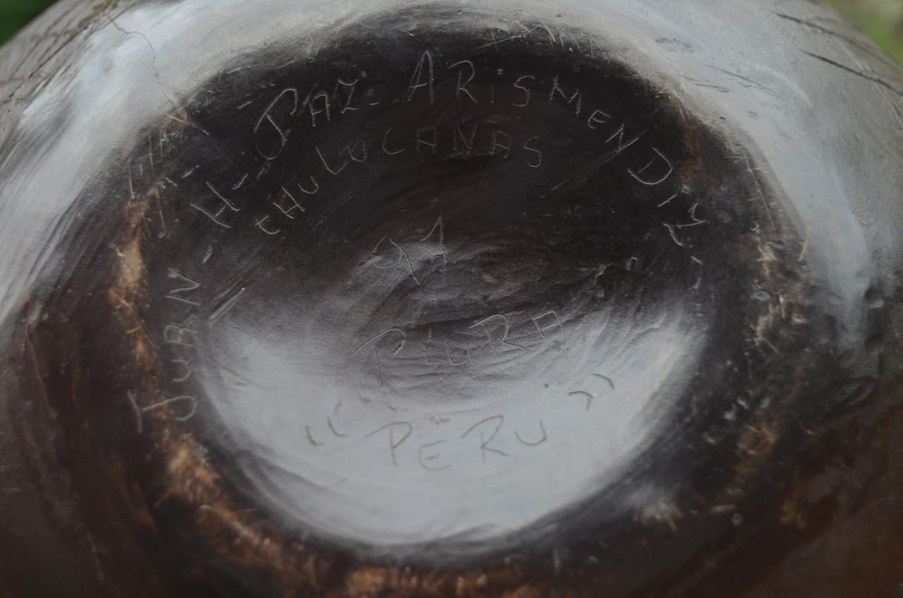 Prachtige Peruaanse pot, aardewerk. (1)