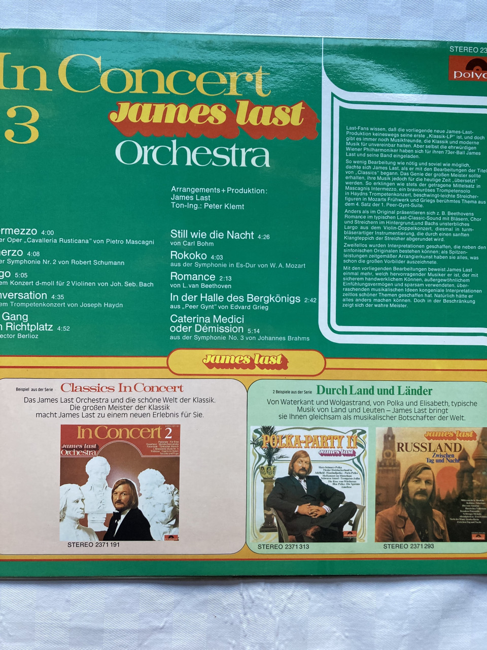 LP James Last in Concert 3
