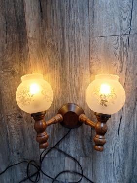 Arm-wandlamp. Vintage item
