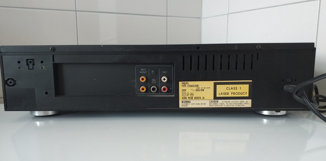 Philips CD604/00B CD‑speler