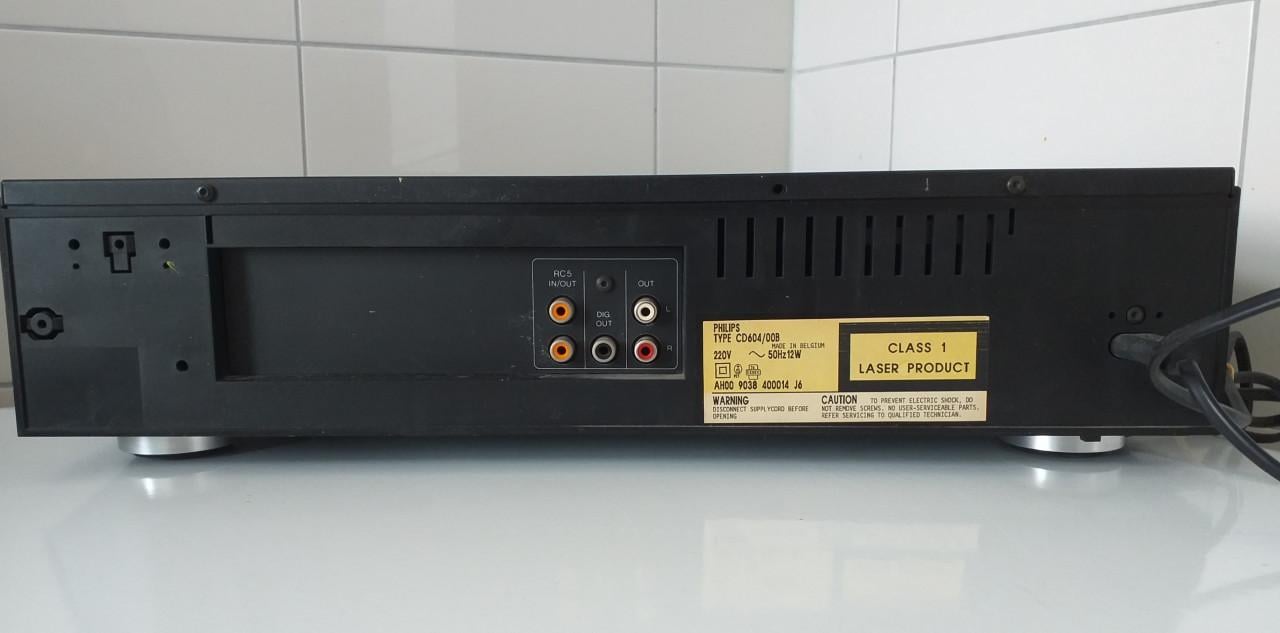 Philips CD604/00B CD‑speler