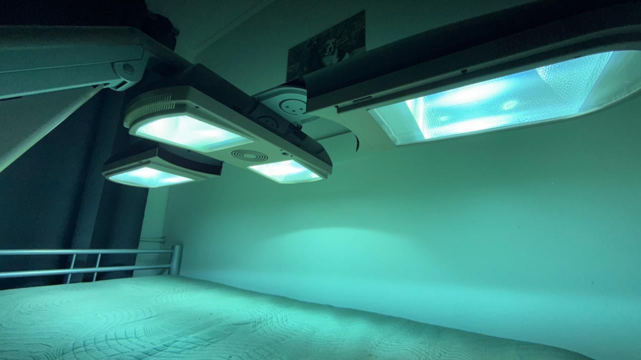 Philips Sunmobile HB 971. De inklapbare zonnehemel