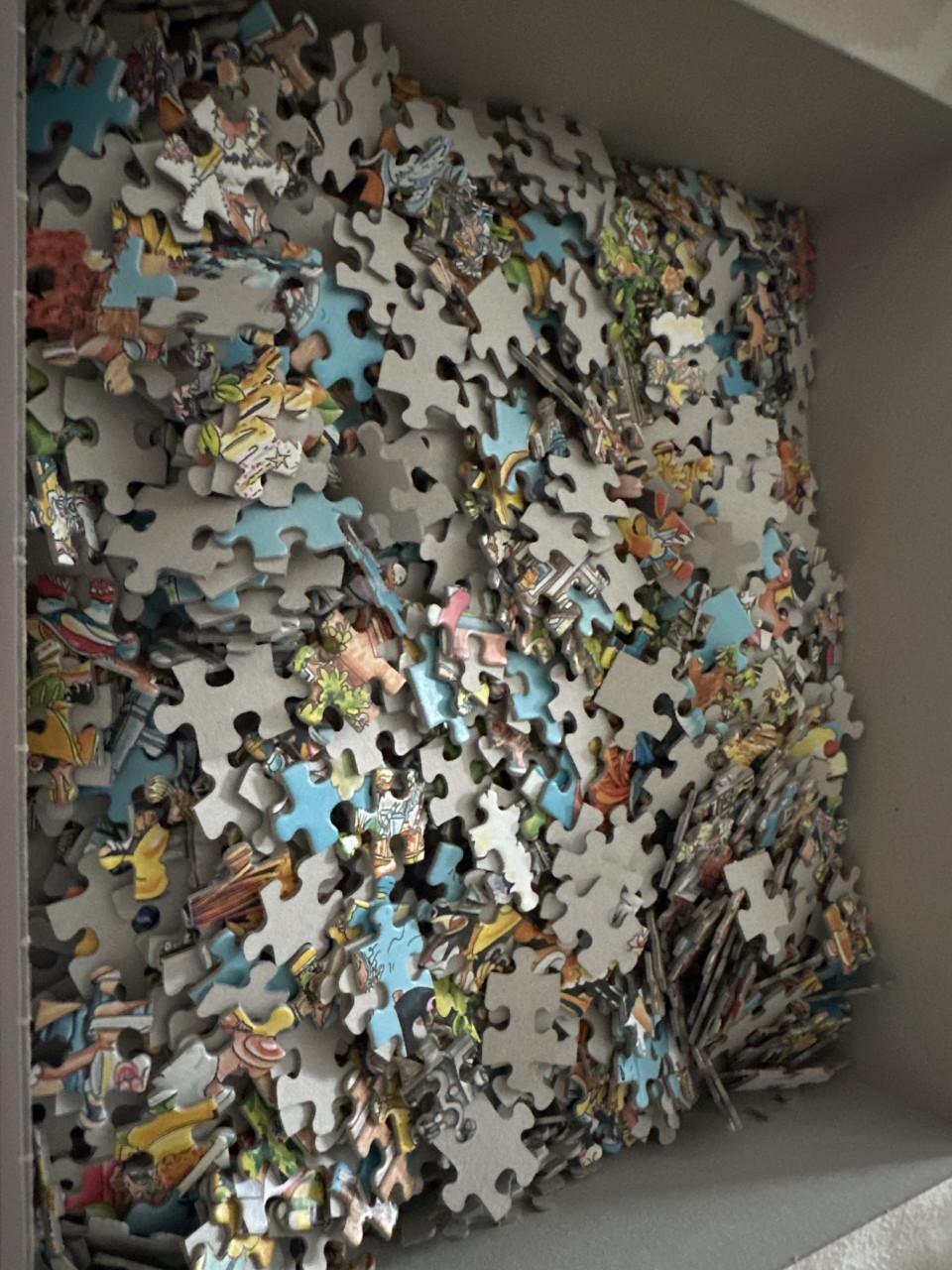 Puzzel koningsdag Amsterdam