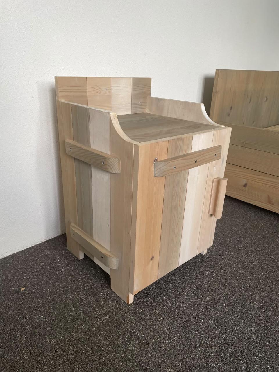 Bopita slaapkamer (bed, bureau en 2 kastjes)