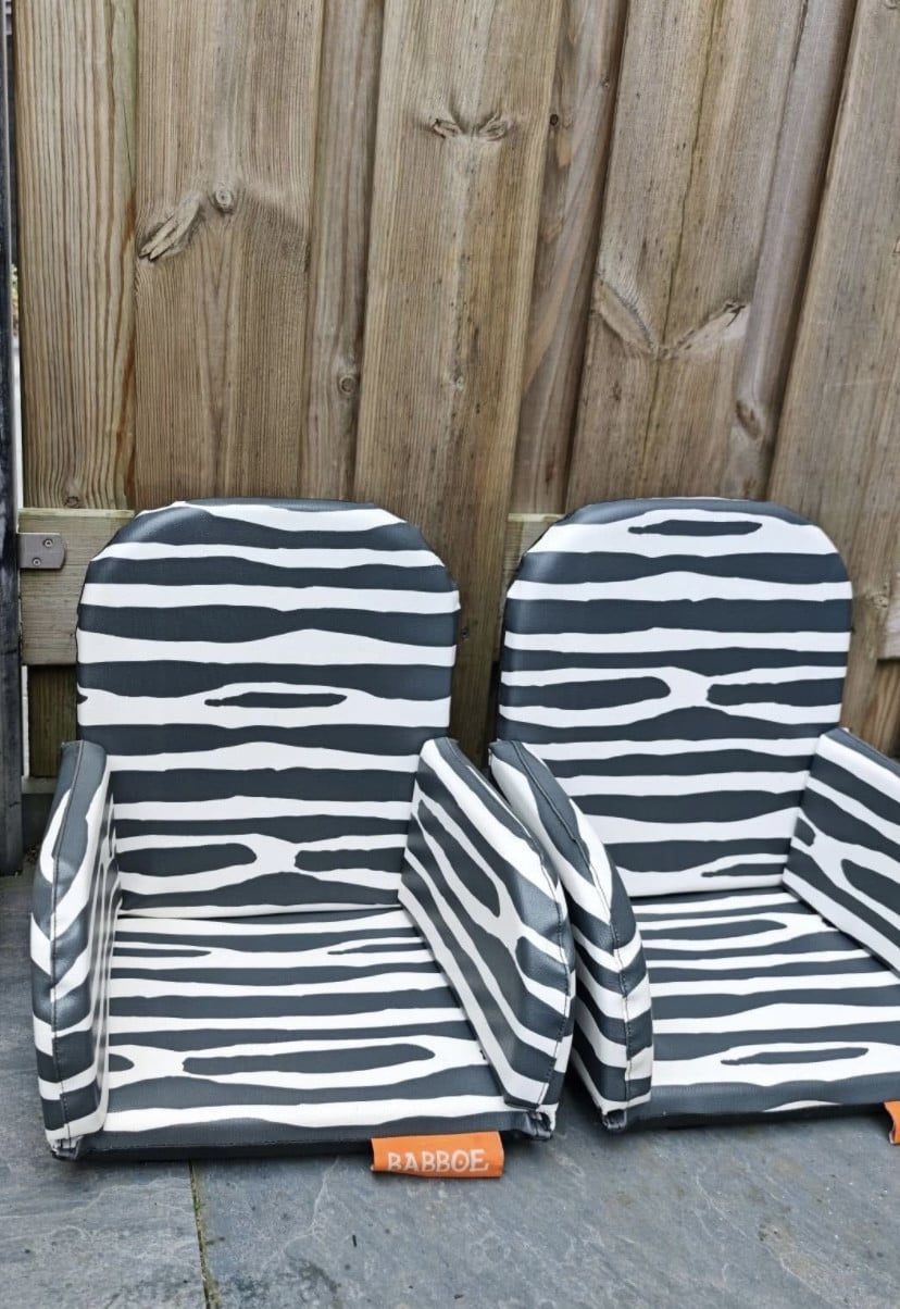 Babboe bakfiets kinderzitjes 2 stuks