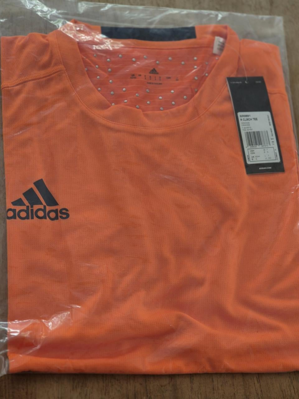 30 org adidas oranje sport shirts nieuw