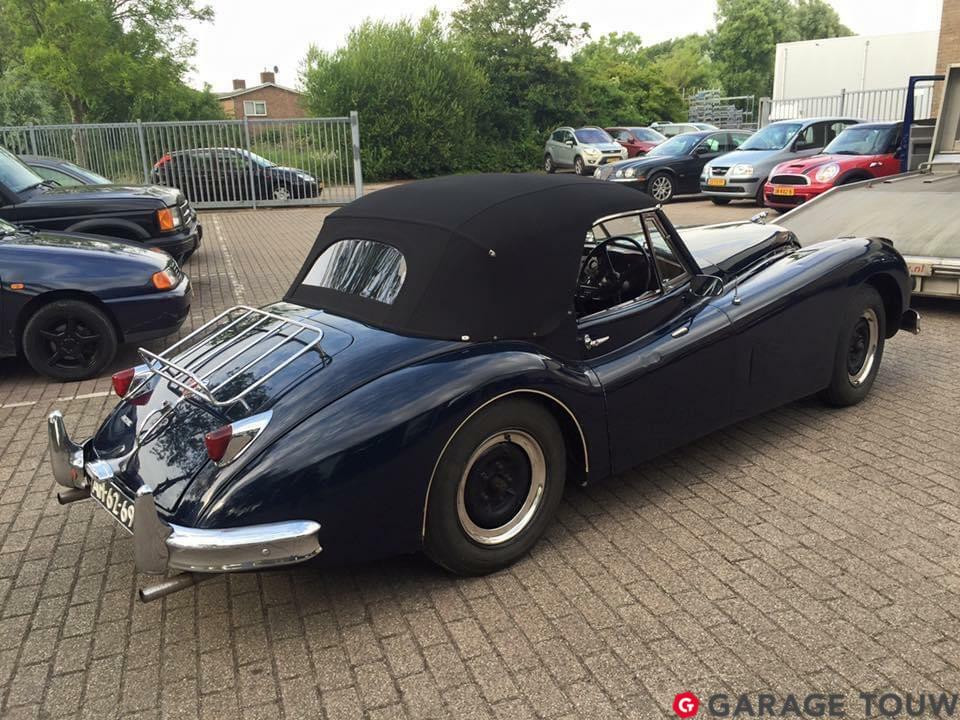 Jaguar Xk 140 dhc restauration project