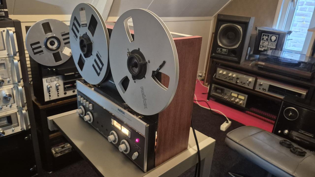 Revox a77 mk4, 2-spoor, volledige revisie!