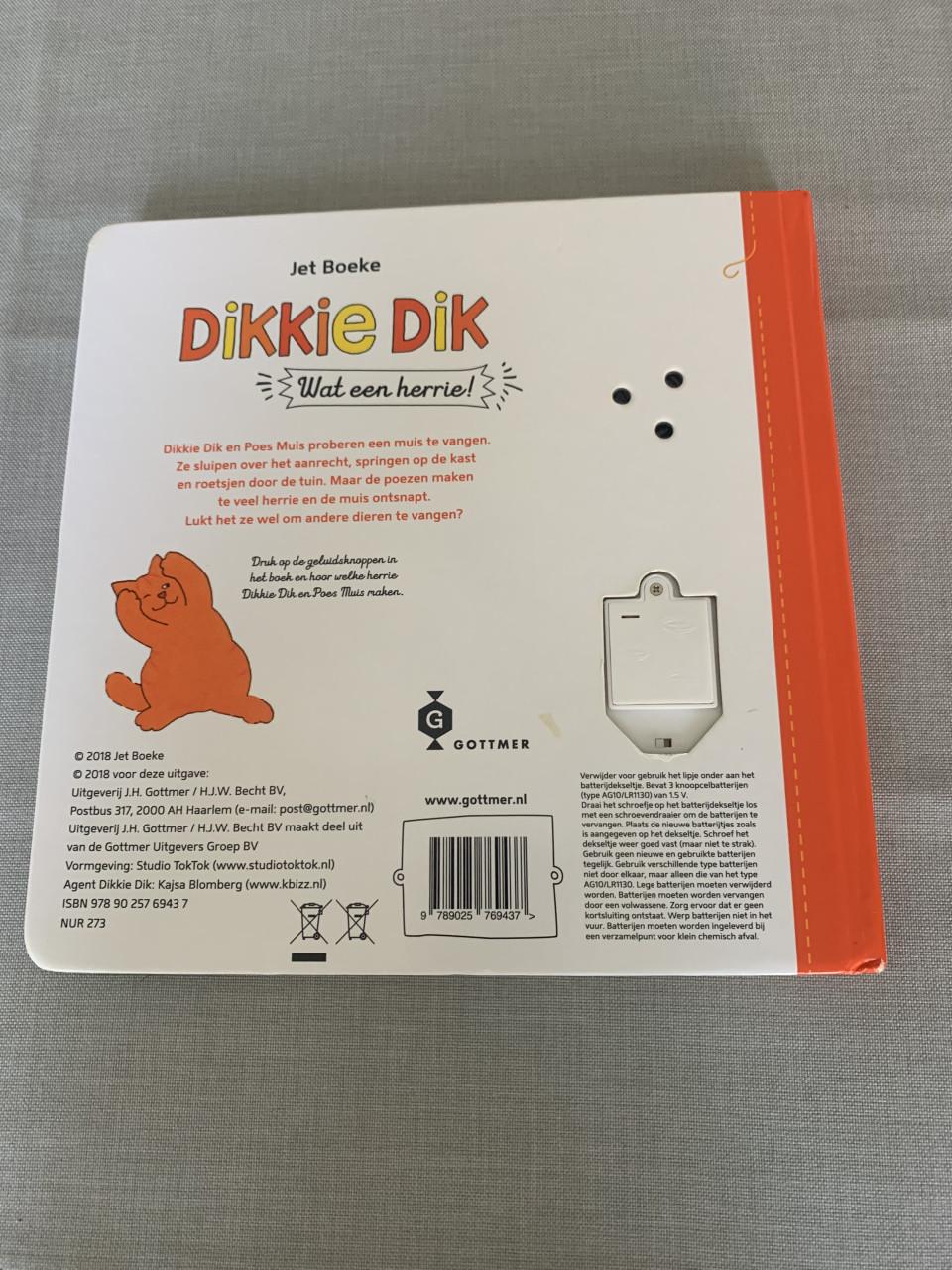 Boek van Dikkie Dik