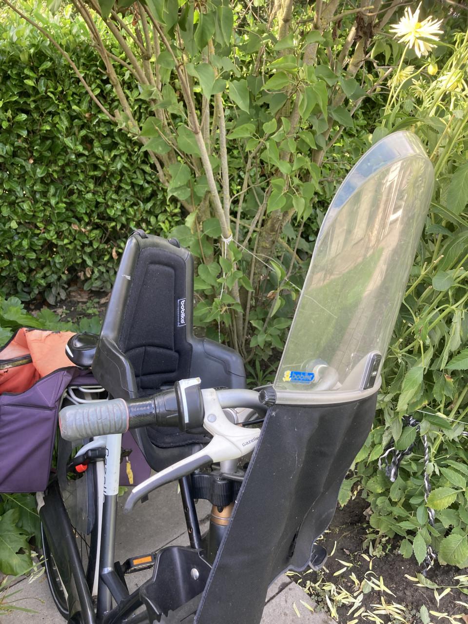 Fiets stoeltje En Windscherm