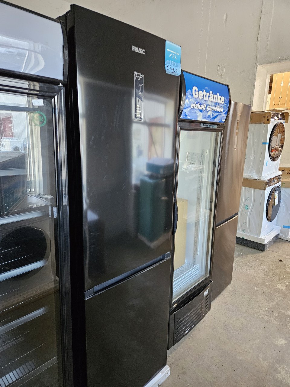 Koelkast 70 cm breed RVS