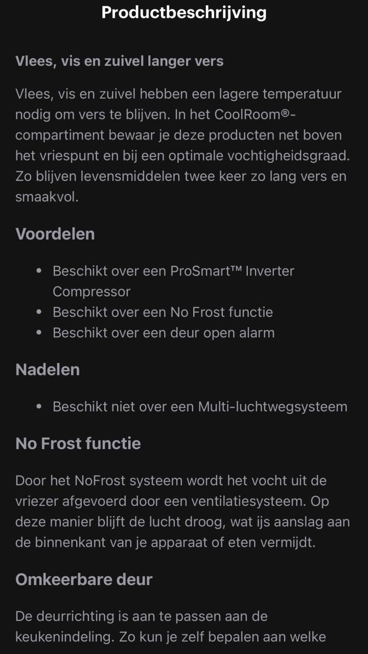 BEKO B5RCNE366HXB HarvestFresh