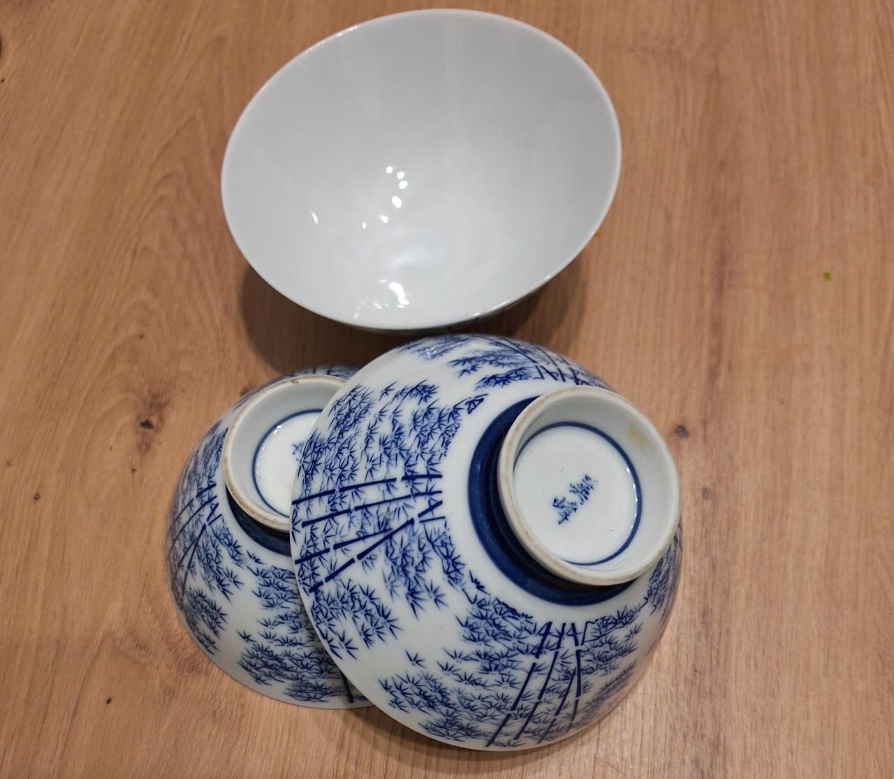 3 brocante schaaltjes