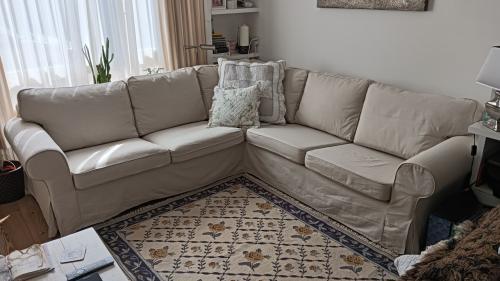 Hoekbank met extra 2e bekleding