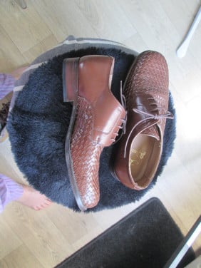 Leren herenschoenen