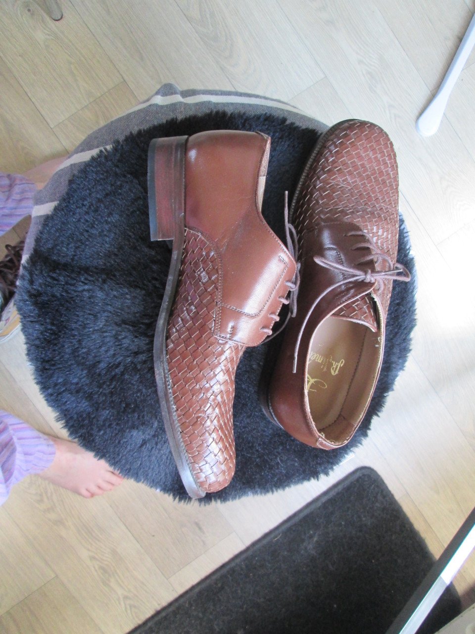 Leren herenschoenen