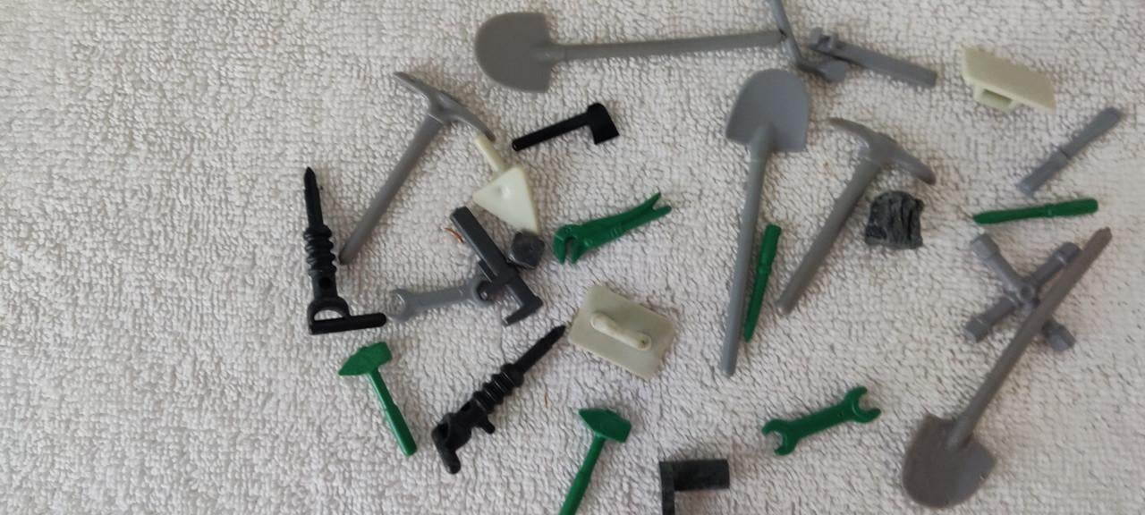 Playmobil werkzaamheden