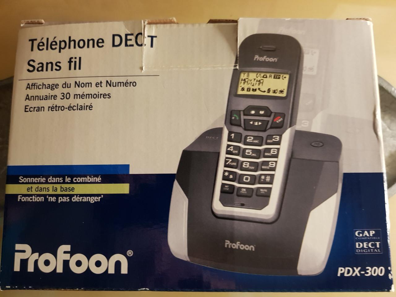 Profoon dect telefoon