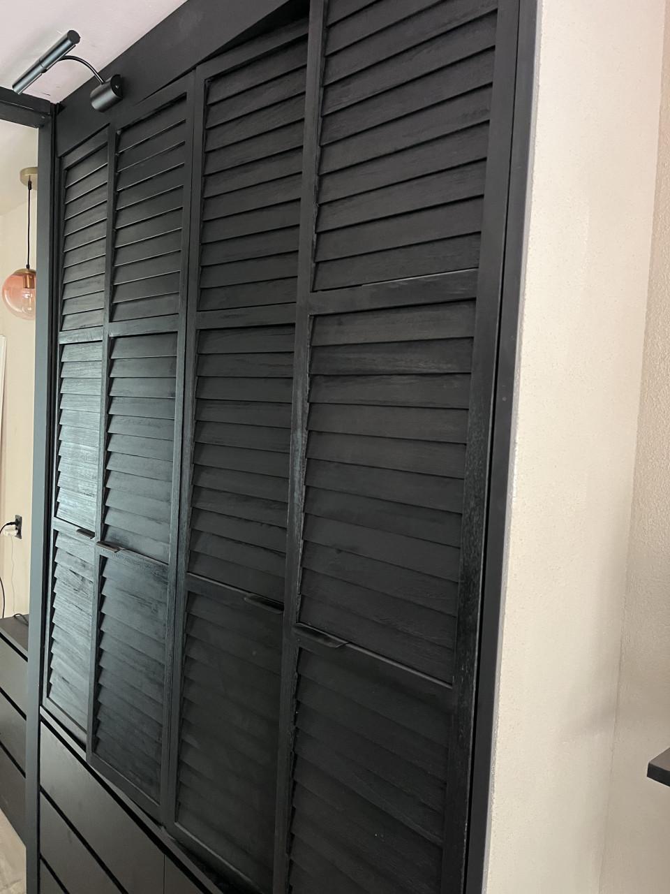 Kamerscherm /  louvre deurtjes