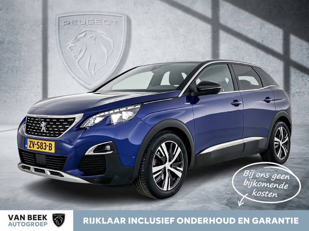 Peugeot 3008 1.6 turbo 165pk gt line | rijklaar | trekhaak afneembaar | 360