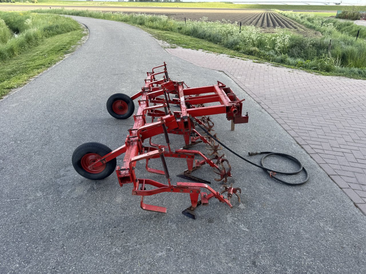 6 rijen 7 elementen Steketee schoffelmachine