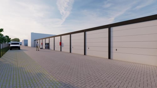 Opslag/garagebox te huur Courtinestraat Goes (naast JLD Autoservice)