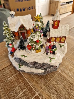 Kerst tafereeltje