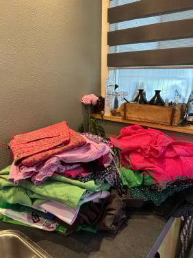 Big shopper met My Jewelry, Loavies, zara , alles maat M