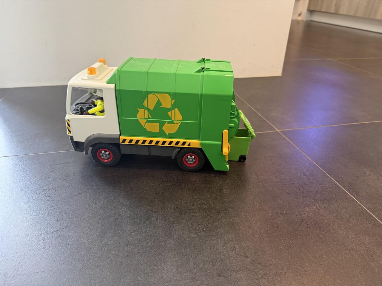 Playmobil vuilniswagen