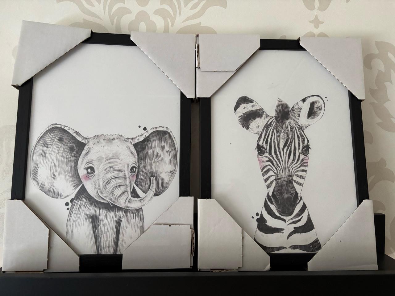 Ingelijste poster diverse