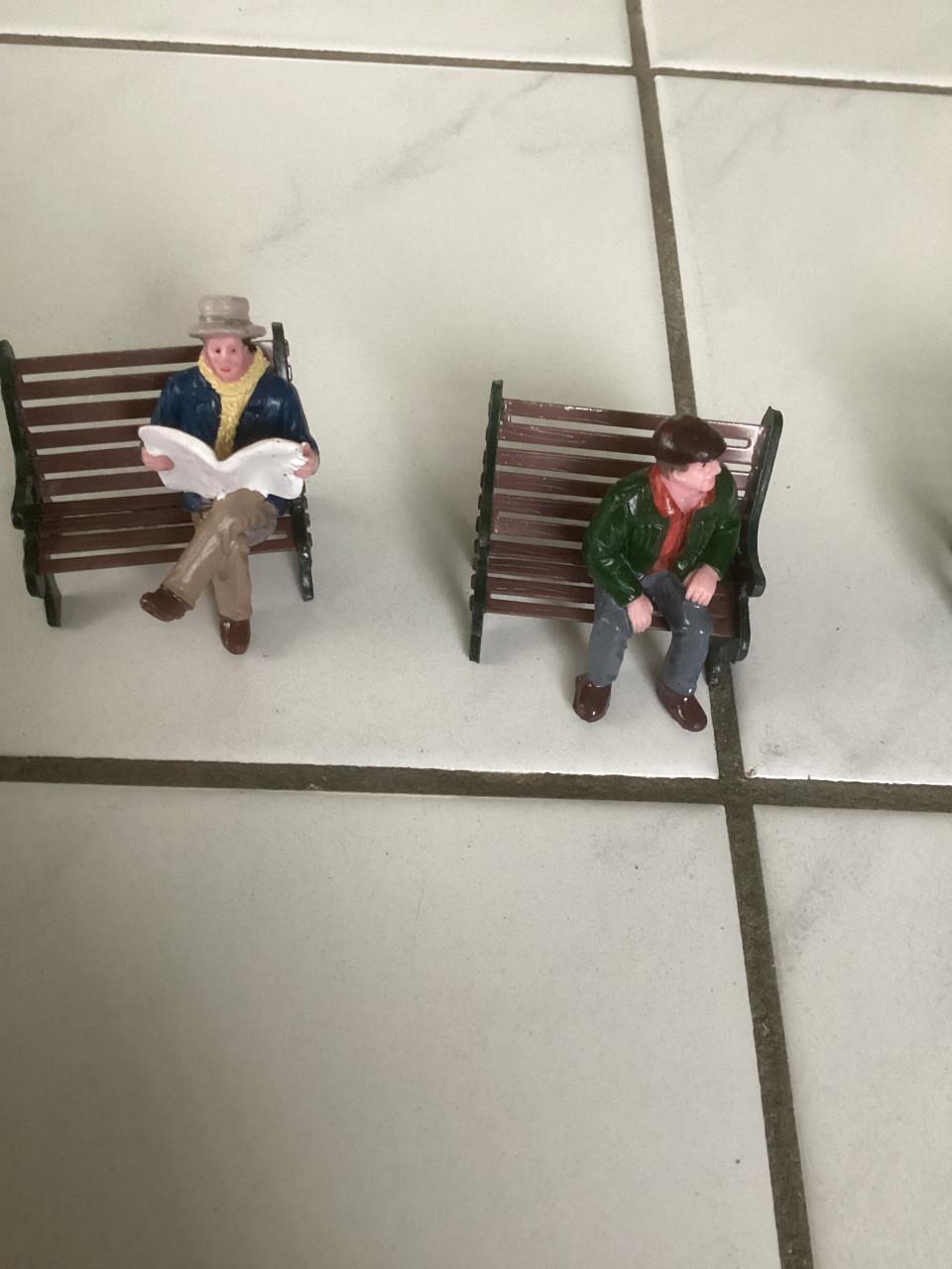 Meerdere Assecoires voor aankleding kerstdorp