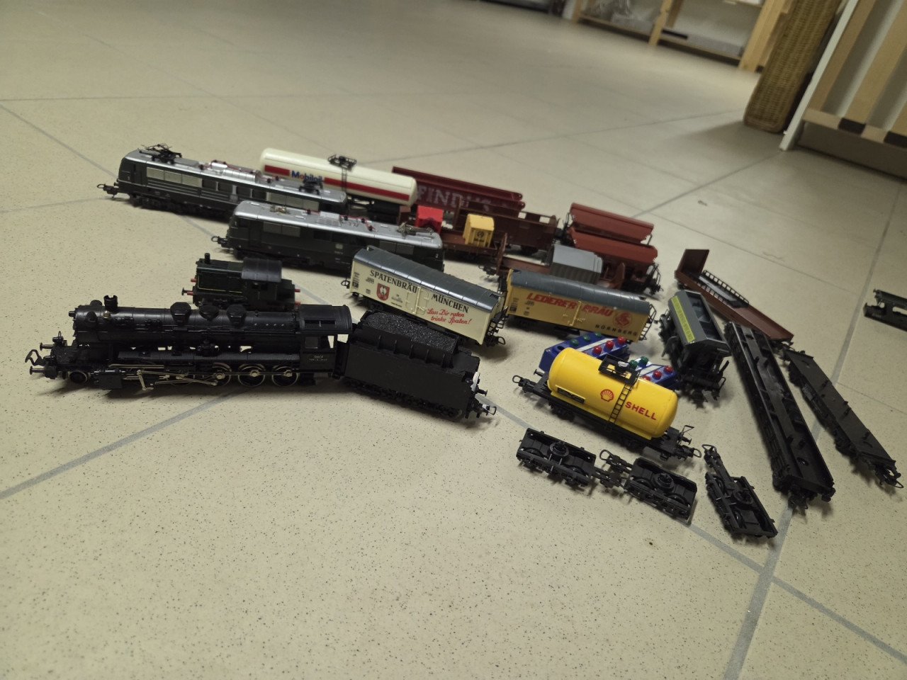 Fleischman trein spullen