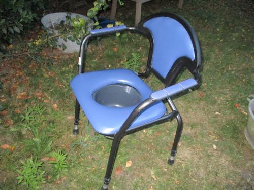 Po stoel in hoogte verstelbaar