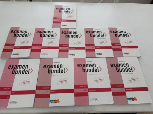 Examenbundels VWO te koop