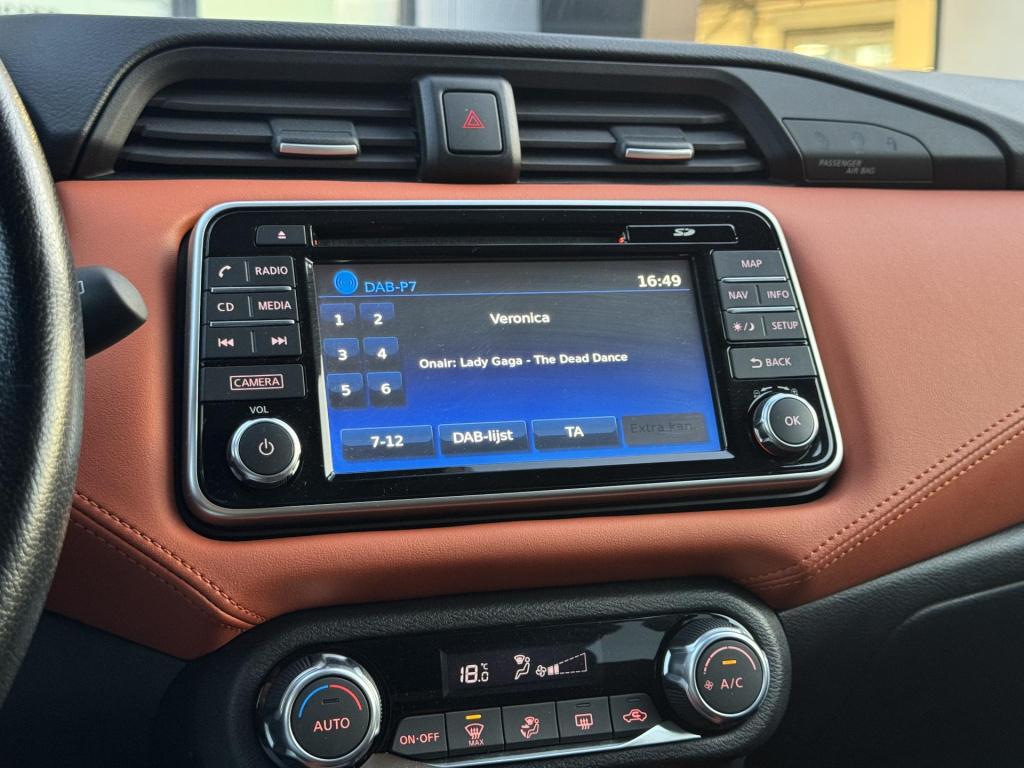 Nissan Micra 0.9 ig-t tekna nl-auto, luxe uitvoering!