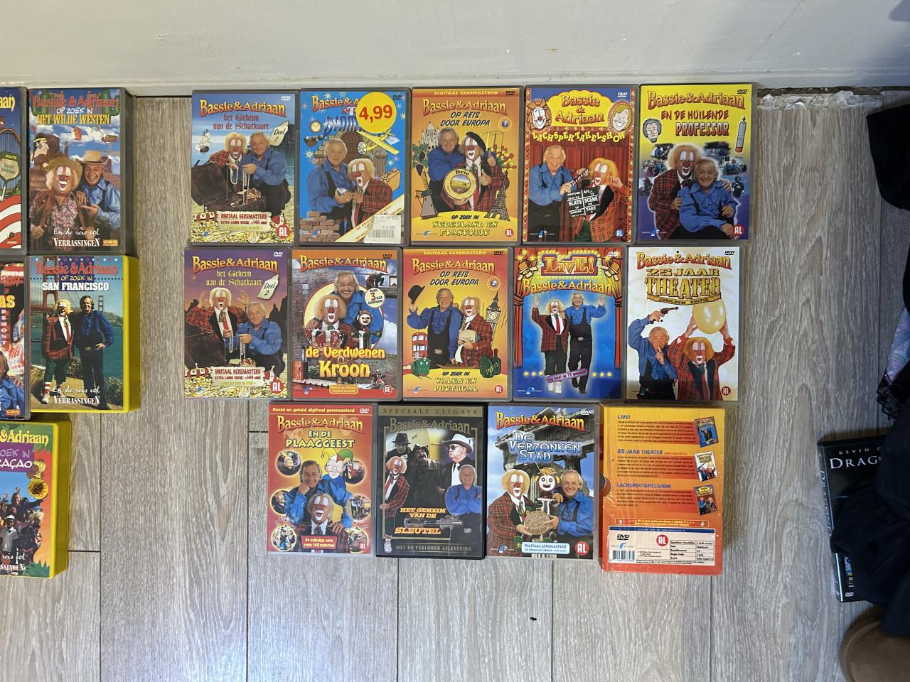 Bassie en Adriaan DVD’s