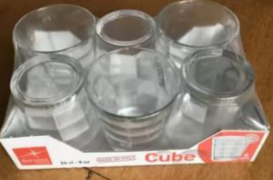 Set theeglazen en set waterglazen