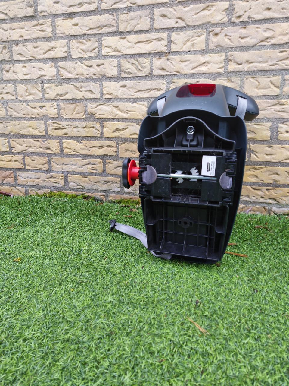 Fietsstoeltje achter polisport