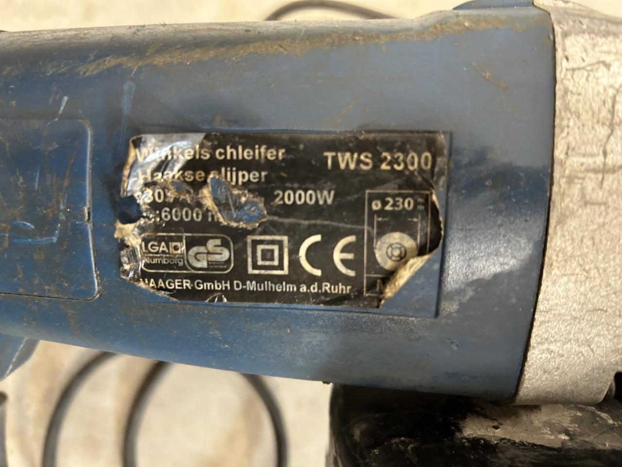 Slijptol 230 mm 2000W