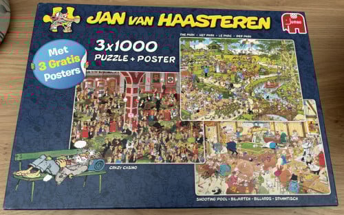Jan van Haasteren puzzel 3*1000