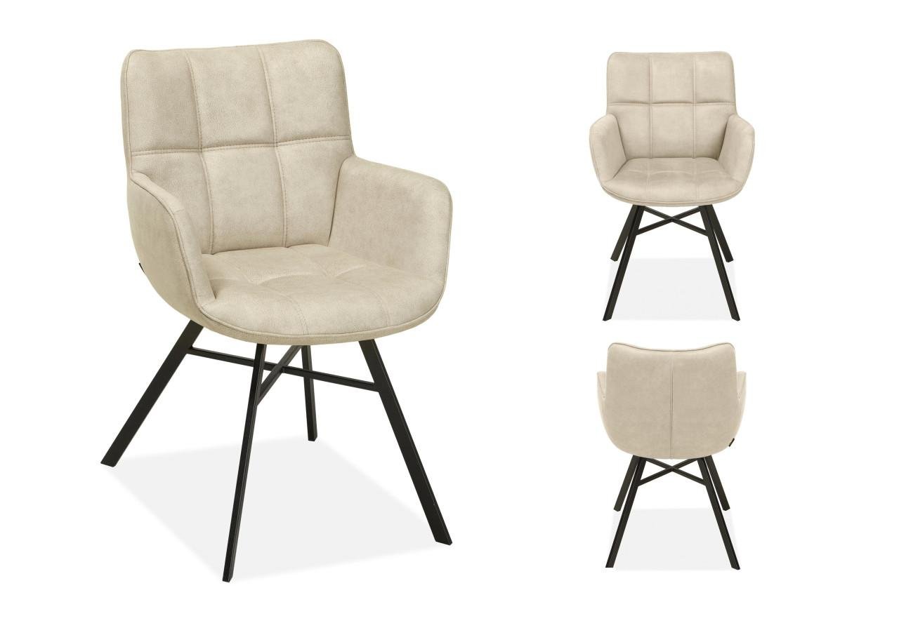 FIJNE EETKAMERSTOELEN MET ARMLEUNING